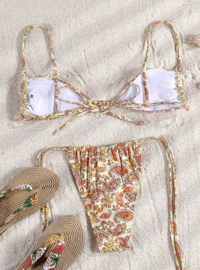 Soleil Zellige Maillot de bain deux pièces brésilien