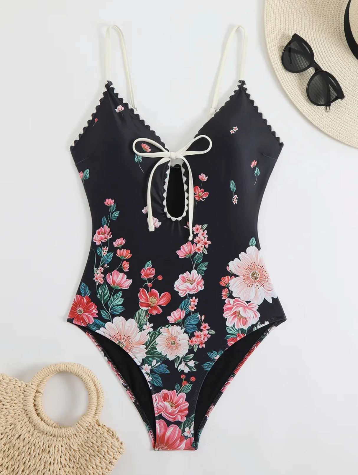 Mira Céleste Maillot de bain une pièce fleuri