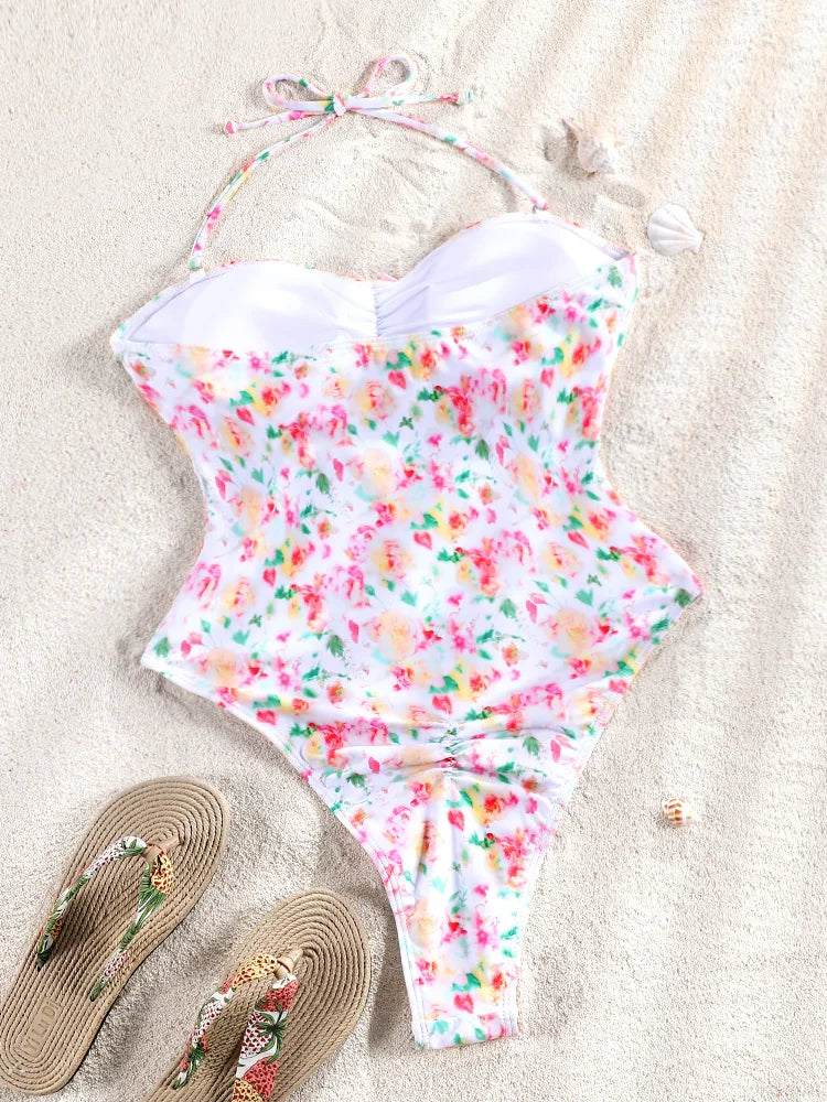 Rosealys Maillot de bain une pièce