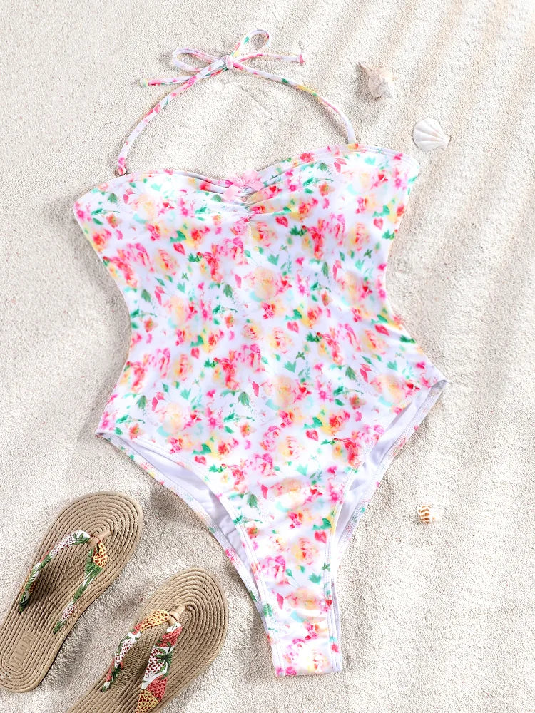 Rosealys Maillot de bain une pièce