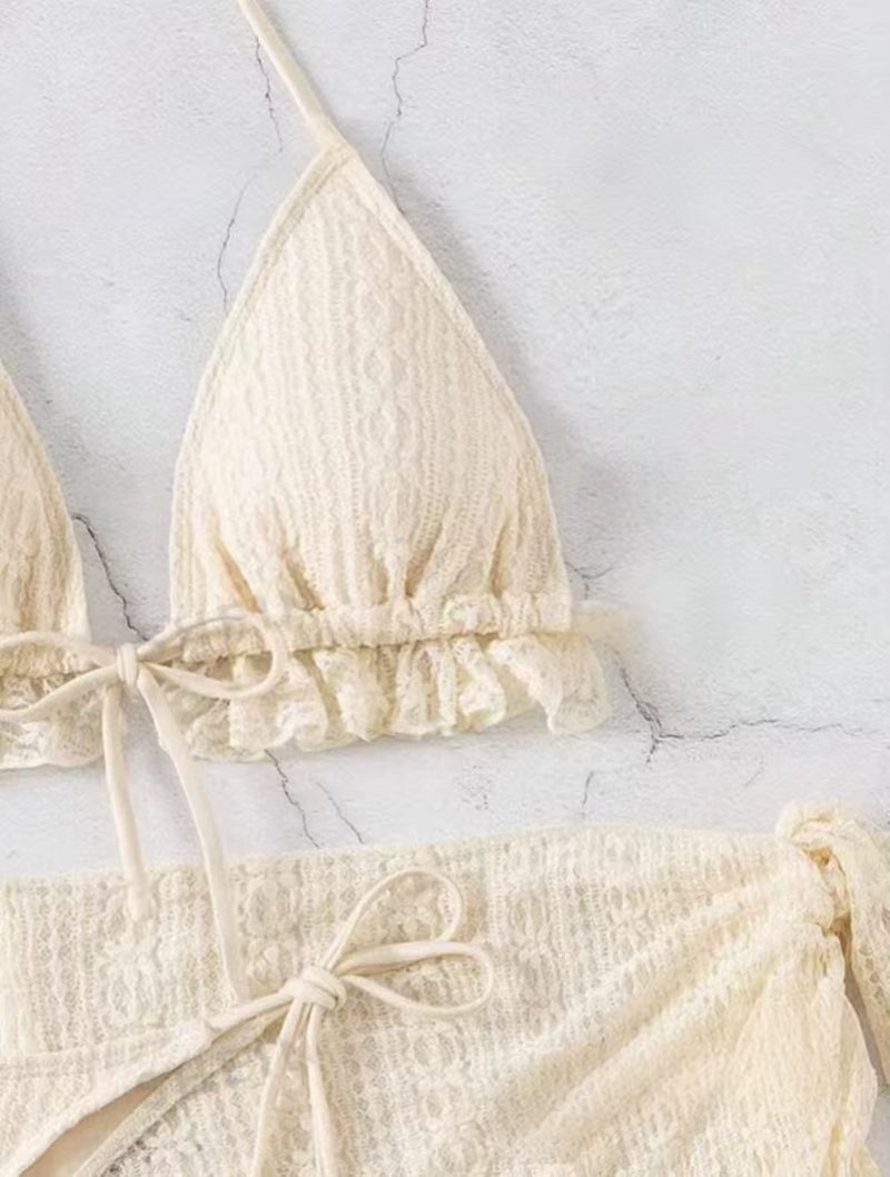 Alba Maillot de bain trois pièces brésilien