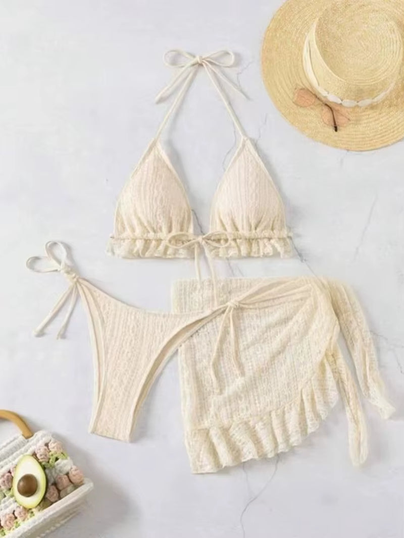 Alba Maillot de bain trois pièces brésilien