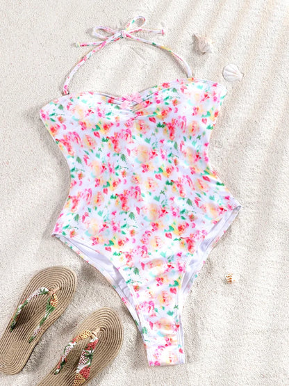 Rosealys Maillot de bain une pièce